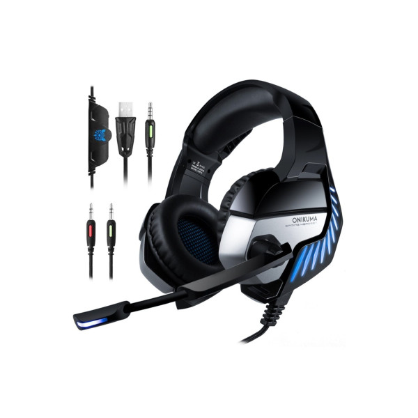 Led Işıklı Oyuncu Kulaklığı Pc/ps4/tv/telefon Uyumlu Mikrofonlu Gaming Headphone