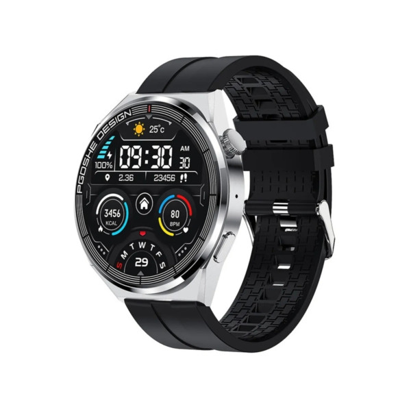 Gt3 Max Porshe 22mm Ios Android Uyumlu Akıllı Saat Bt Arama Cevaplama Özellikli 1,45inç Tam Ekran