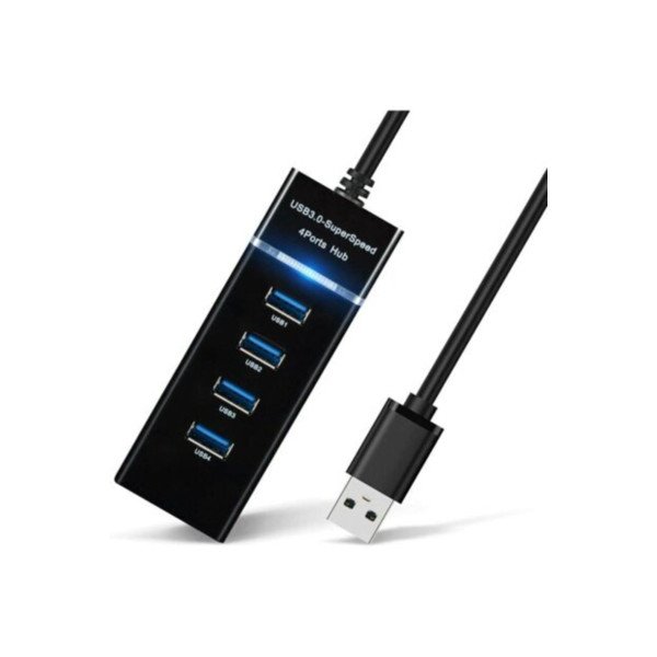4 Port 3.0 Usb Çoklayıcı 30 Cm Kablo 3.0 Usb Hub