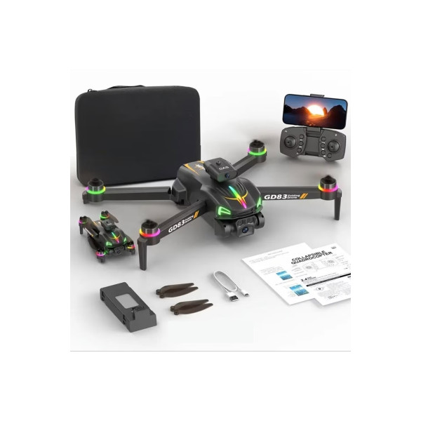 ÇİFT KAMERA VE BATARYALI DRONE UZAKTAN KUMANDALI APP DESTEKLİ QUADCOPTER TEK TUŞ İLE İNİŞ KALKIŞ