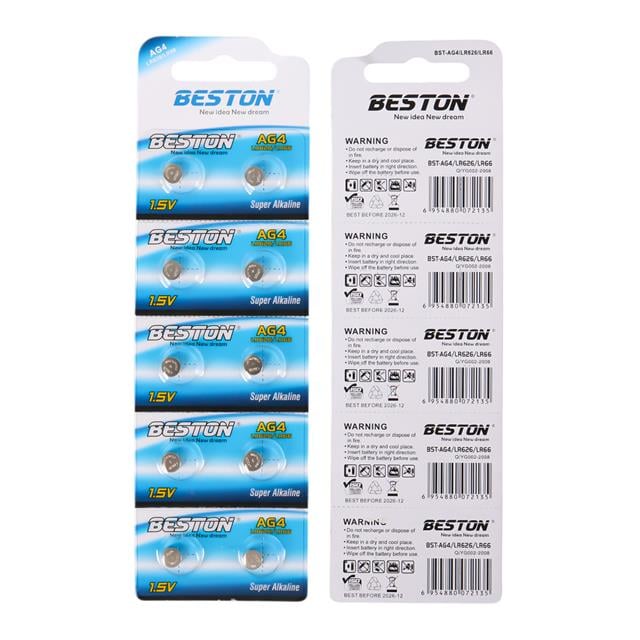 Oxford AG4 LR626 Alkalin Saat Pili 10'lu Paket