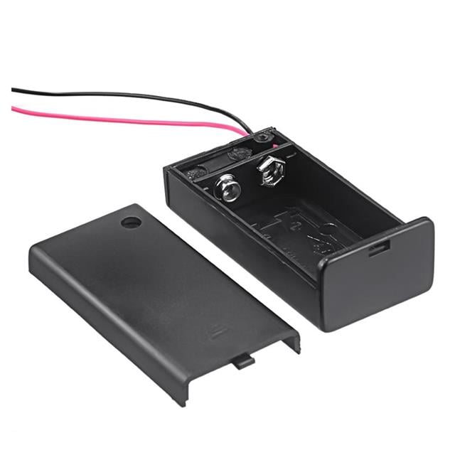 9 Volt Pil Kutusu Kapaklı Açma/Kapama Anahtarlı IC-233D