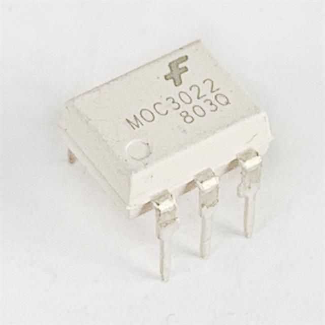 MOC 3022 DIP-6 Triac Çıkışlı Optokuplör Entegresi