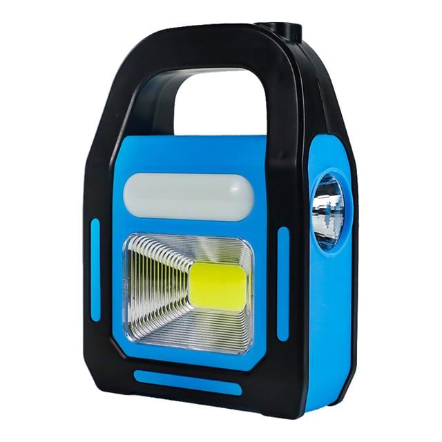 Powermaster HB-9707A-2 3 Kademeli USB Çıkışlı Şarjlı Taşınabilir Solar Lamba