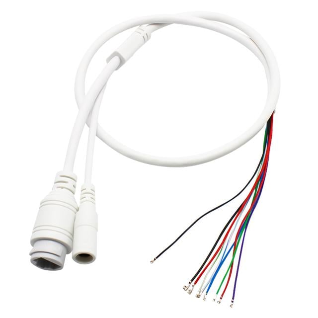 Powermaster PM-16317 IP Kamera Montaj ve Bağlantı Kablosu (RJ45 + DC Soket Seti)