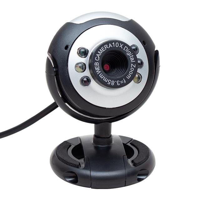 Powermaster 1.3 MP 10x Zoom Ledli Mikrofonlu Pc Webcam PM-3962