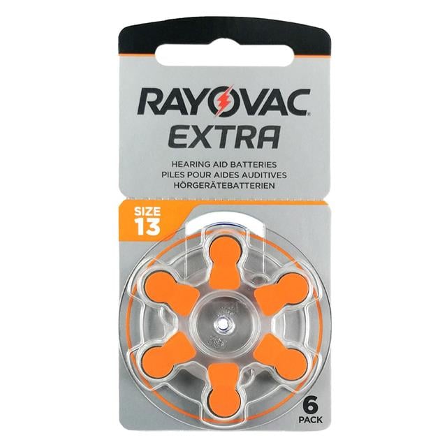 Rayovac 13 Numara Kulaklık Pili 6'lı Paket