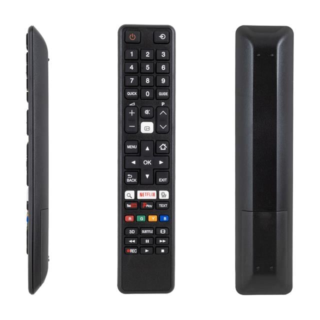 Toshiba CT-8069 49L3653DB - 43U6763DB - 32D3653DB Netflix-Youtube Tuşlu Lcd Led Tv Kumandası