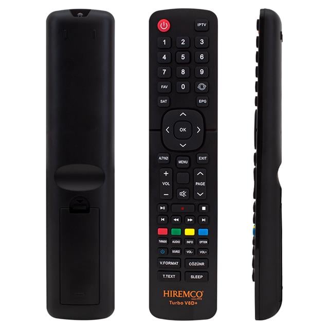 Hiremco Turbo V8D+ Uydu Alıcı Kumandası