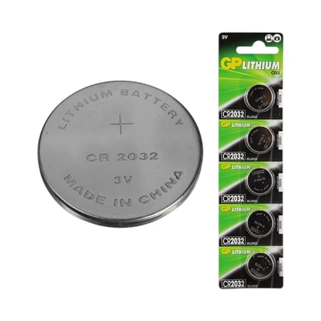 GP CR2032 Lityum 3 Volt Pil 5 li Paket GPCR2032-2CPU5