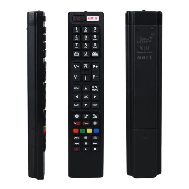 Hey Küçük Kalıp Vestel Netflix - Youtube - Play Tuşlu Lcd Led TV Kumanda RC4848F RC5 30094759