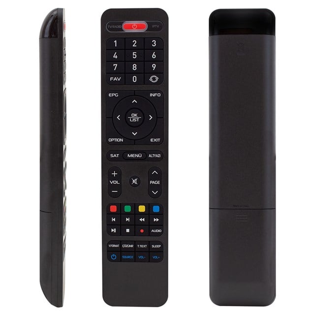 Hiremco GT Turbo V8D Full HD Mini - Hitech Ufo Full HD Mini IP Tv Uydu Kumandası