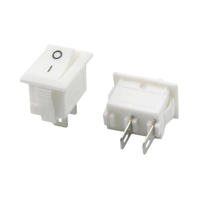 IC-120B Mini Işıksız On-Off 2P Anahtar Beyaz