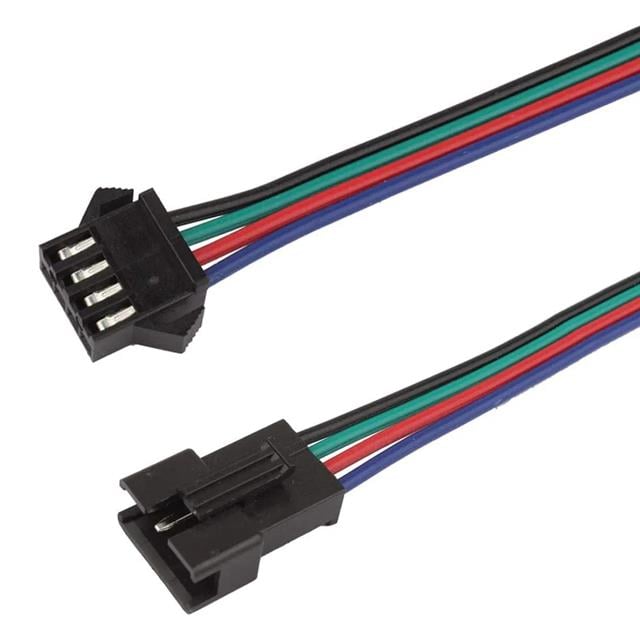 JST SM 4 Pin Kablolu Konnektör Takım IC-261J-4