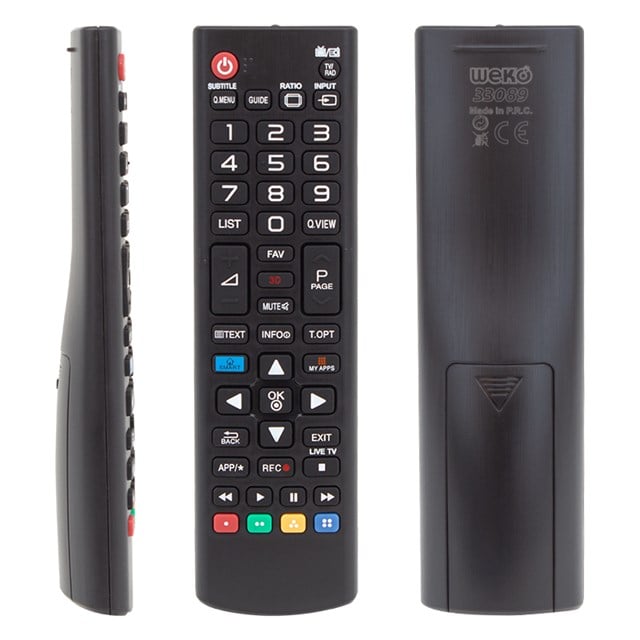 LG RM L1162 - 55LB620V - OLED55B1 - OLED77G1 - OLED83C1 - NANO90P - AKB73715601A Smart - My Apps Lcd Led Tv Kumandası