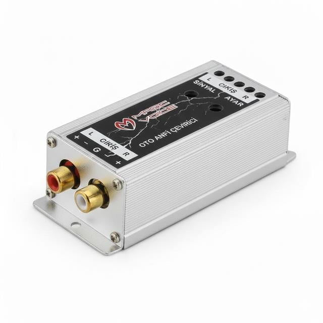 MagicVoice MV-279 Orijinal Teyp Amfi Dönüştürücü 2 Kanal Ayarlı Deck Çevirici Ayarlı High-Low