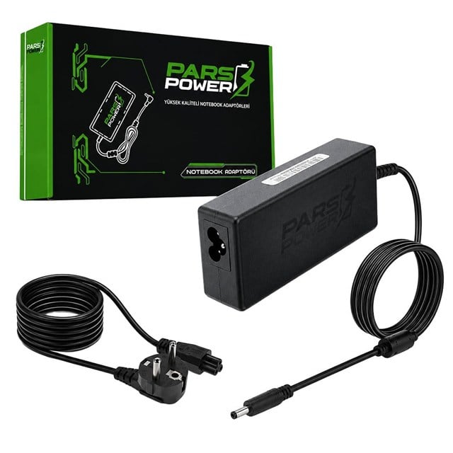 Parspower PRS-031 Plastik Kasa 15V 5A 75W (6.3-3.0mm) Standart Notebook Adaptör