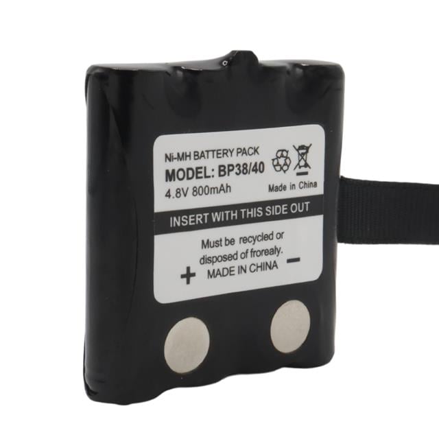 Powermaster BP38/40 NI-MH 4.8 Volt 700mAh Cobra Telsiz Pili Şarj Edilebilir Şarjlı 4xAAA