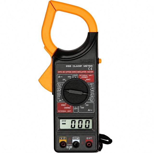 Powermaster DT-266 Dijital Buzzerlı Pensampermetre Multimetre Ölçü Aleti