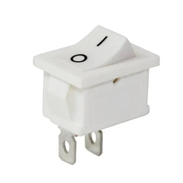 Powermaster IC-125B-1 Mini Beyaz Işıksız ON-OFF Anahtar
