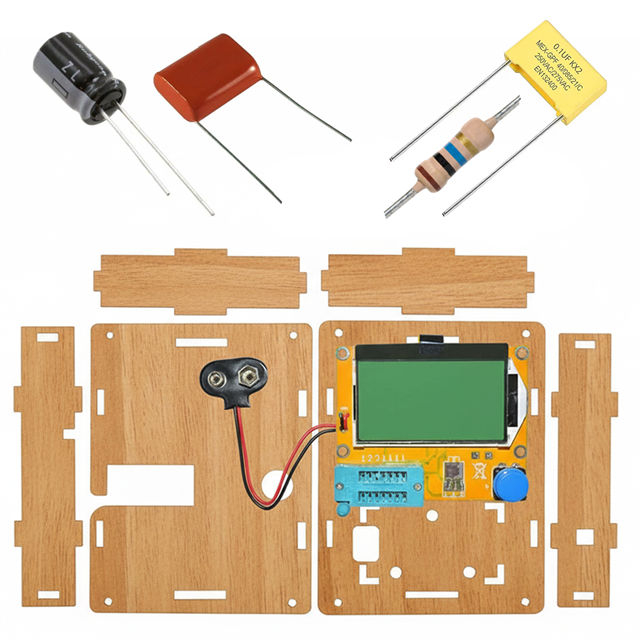 PowerMaster LCR-T4 Dijital Transistör Test Cihazı ESR, Kapasitör, Direnç, Mosfet Ölçer Analizörü