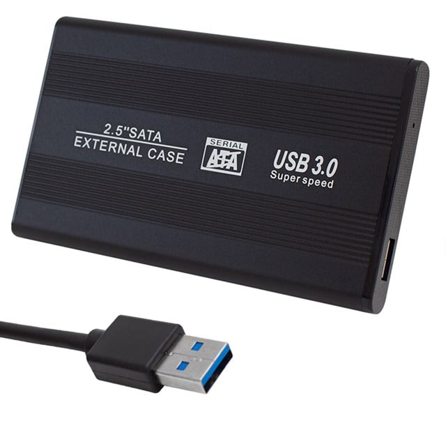Powermaster PM-13948 Siyah 2.5" USB 3.0 Sata HDD Destekli Taşınabilir Harddisk Kutusu