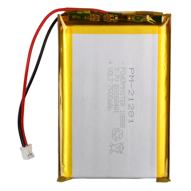 Powermaster PM-21281 3.7V 7.500mAh 105580 4.5mm Soketli Lityum Polimer (Li-Po) Batarya Şarj Edilebilir Pil