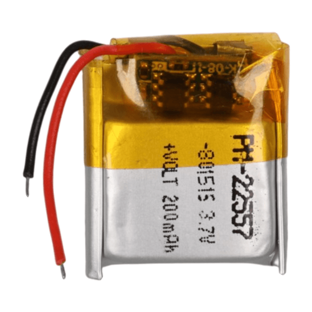 Powermaster PM-22557 3.7V 200mAh 801515 Soketsiz Lityum Polimer (Li-Po) Batarya Şarj Edilebilir Pil