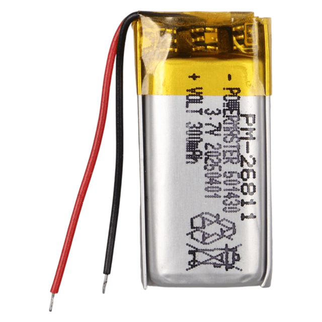 Powermaster PM-26811 3.7V 300mAh 501430 Soketsiz Lityum Polimer (Li-Po) Batarya Şarj Edilebilir Pil