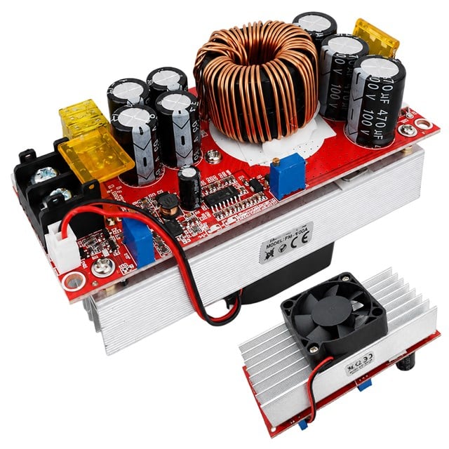 Powermaster PM-28739 1800 Watt 20 Amper 10-60V to 12-90V Ayarlanabilir Boost (Yükseltici) Modül