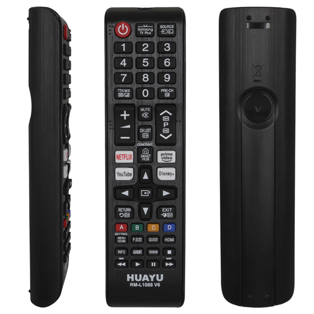 RM-L1088 V6 Netflix Rakuten Amazon Prime - Disney+ Tuşlu Samsung LCD Led TV Kumanda