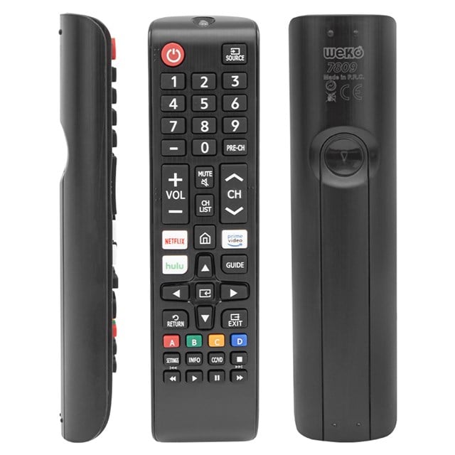 Samsung H01315A - AA59 01180A- BN59 01315A - UN5RUZA - RU710D Netflix-Prime Video-Hulu Tuşlu Lcd-Led Tv Kumanda
