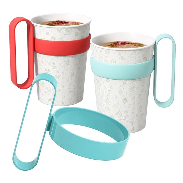Sunup SN-26941 Ergonomik Kulplu Plastik ve Karton Bardak Tutucu Aparat