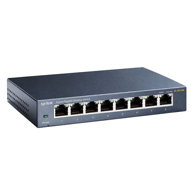 Tp-Lınk Tl-Sg108 8 Port Gıgabıt Metal Swıtch