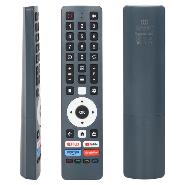Botech - Wismann - Conti RC0407-020250526 Netflix - Youtube - Prime Video - Google Play Tuşlu Lcd Led TV Kumanda