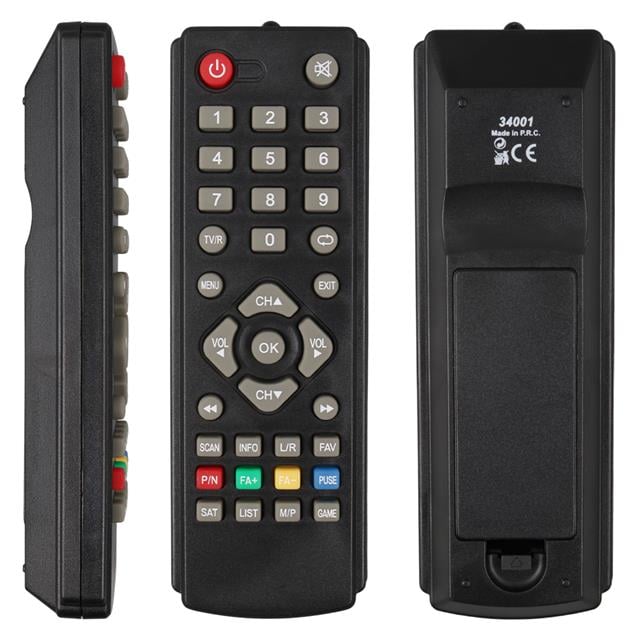 Yumatu Multiking - Mersat Multibox Scart - Hiremco Seoul Minibox Gold Game Tuşlu Uydu Alıcısı Kumandası